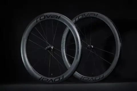 Two Roval CL II carbon wheels, ready to conquer any road.